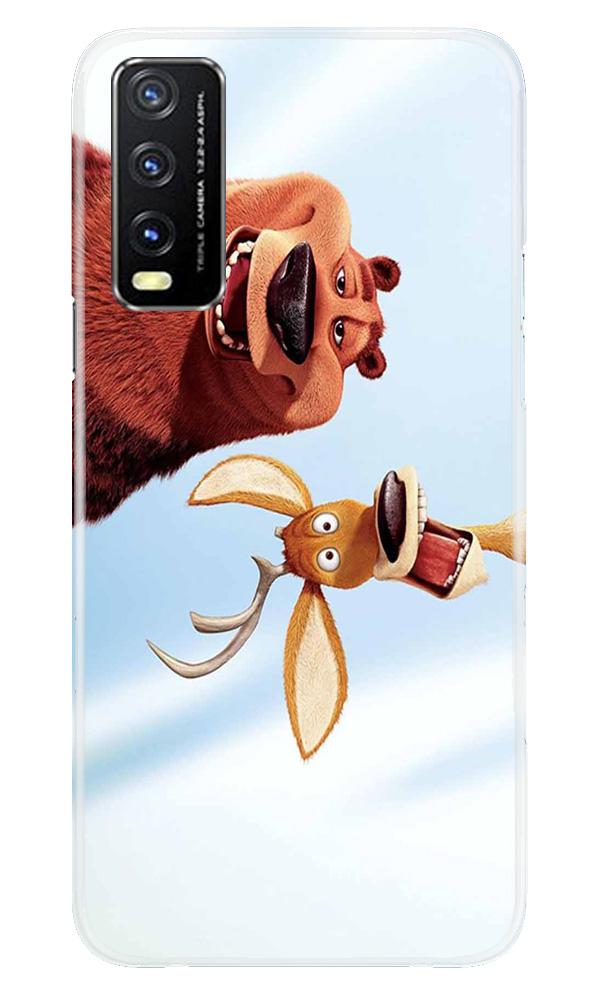 Polar Beer Mobile Back Case for Vivo Y20G (Design - 344)