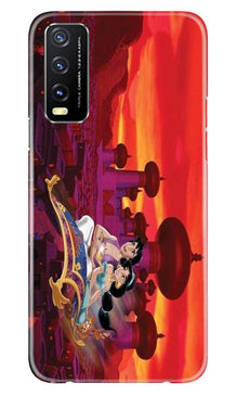 Aladdin Mobile Back Case for Vivo Y20i (Design - 345)