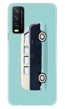 Travel Bus Mobile Back Case for Vivo Y20i (Design - 379)
