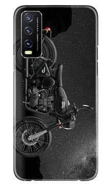 Royal Enfield Mobile Back Case for Vivo Y20G (Design - 381)