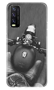 Royal Enfield Mobile Back Case for Vivo Y20 (Design - 382)