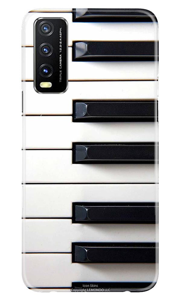Piano Mobile Back Case for Vivo Y20 (Design - 387)
