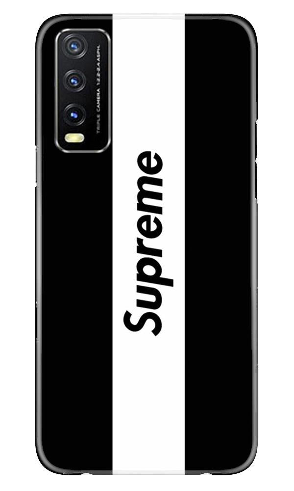 Supreme Mobile Back Case for Vivo Y20i (Design - 388)