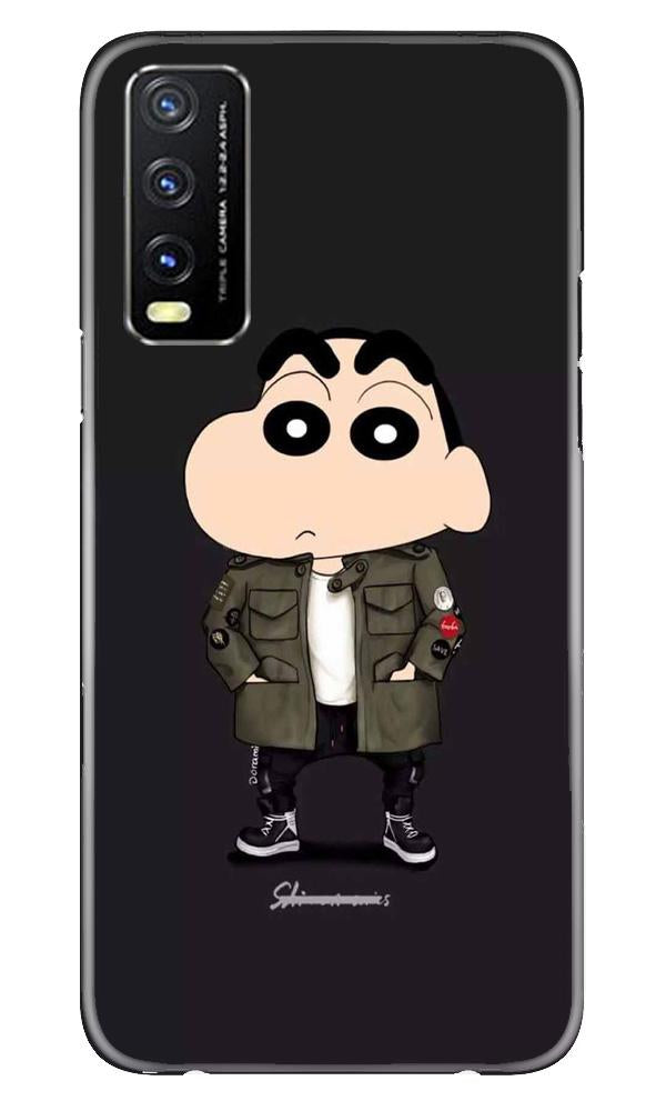 Shin Chan Mobile Back Case for Vivo Y20i (Design - 391)