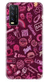 Party Theme Mobile Back Case for Vivo Y20 (Design - 392)