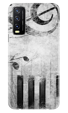 Music Mobile Back Case for Vivo Y20 (Design - 394)
