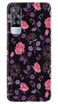 Rose Pattern Case for Vivo Y51A