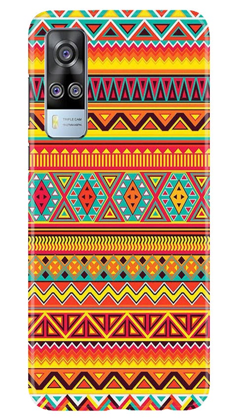 Zigzag line pattern Case for Vivo Y53s