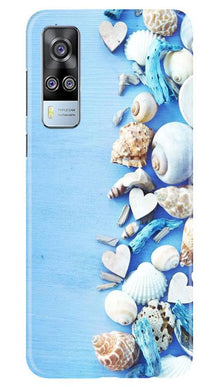 Sea Shells2 Mobile Back Case for Vivo Y51A (Design - 64)