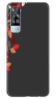 Grey Background Mobile Back Case for Vivo Y51 (Design - 71)