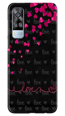 Love in Air Mobile Back Case for Vivo Y51 (Design - 89)