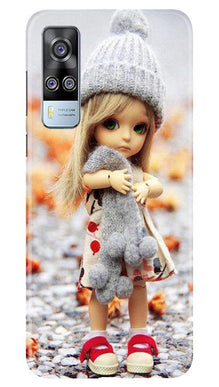 Cute Doll Mobile Back Case for Vivo Y51A (Design - 93)