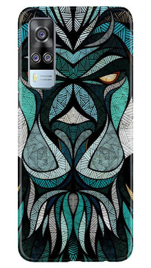 Lion Mobile Back Case for Vivo Y51A (Design - 97)