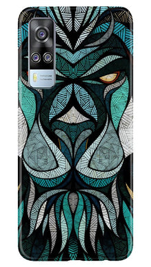 Lion Mobile Back Case for Vivo Y53s (Design - 97)