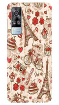Love Paris Case for Vivo Y51A  (Design - 103)