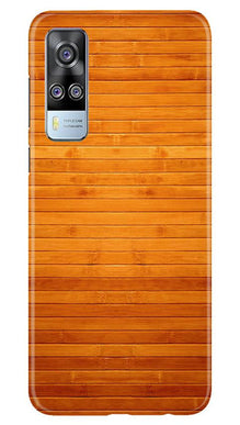 Wooden Look Mobile Back Case for Vivo Y51  (Design - 111)