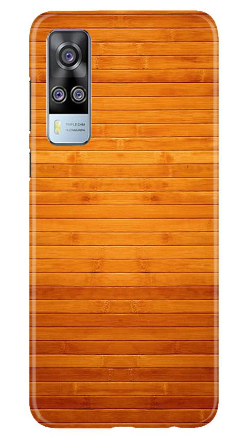 Wooden Look Case for Vivo Y31  (Design - 111)