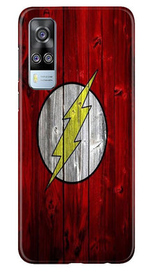 Flash Superhero Mobile Back Case for Vivo Y51A  (Design - 116)