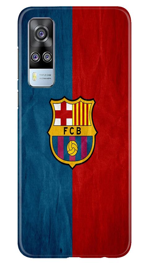 FCB Football Case for Vivo Y31  (Design - 123)