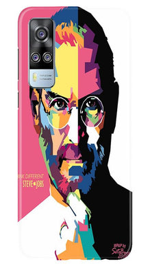 Steve Jobs Mobile Back Case for Vivo Y51A  (Design - 132)