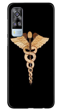 Doctor Logo Mobile Back Case for Vivo Y51  (Design - 134)