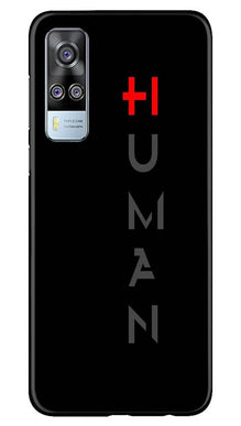 Human Mobile Back Case for Vivo Y51  (Design - 141)
