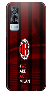 AC Milan Mobile Back Case for Vivo Y51  (Design - 155)