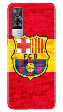 FCB Football Mobile Back Case for Vivo Y51  (Design - 174)