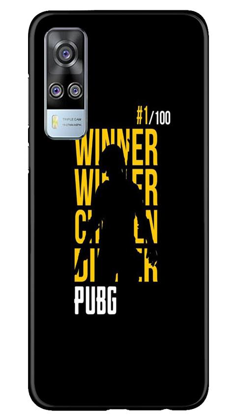 Pubg Winner Winner Case for Vivo Y51(Design - 177)