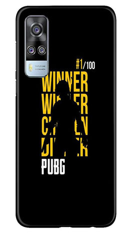 Pubg Winner Winner Case for Vivo Y31(Design - 177)
