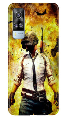 Pubg Mobile Back Case for Vivo Y51A  (Design - 180)