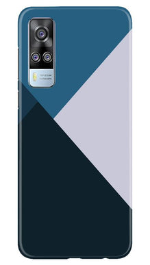Blue Shades Mobile Back Case for Vivo Y51 (Design - 188)