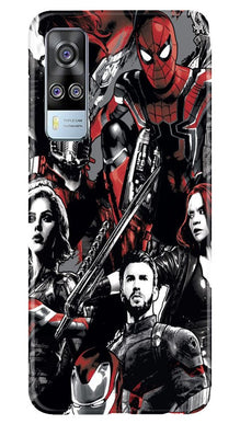 Avengers Mobile Back Case for Vivo Y53s (Design - 190)