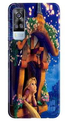 Cute Girl Mobile Back Case for Vivo Y51 (Design - 198)