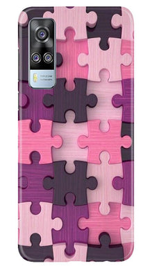 Puzzle Mobile Back Case for Vivo Y51 (Design - 199)