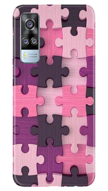 Puzzle Mobile Back Case for Vivo Y53s (Design - 199)