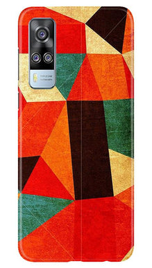 Modern Art Mobile Back Case for Vivo Y51 (Design - 203)