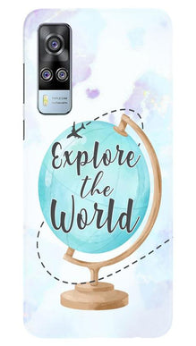 Explore the World Mobile Back Case for Vivo Y31 (Design - 207)