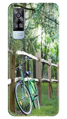 Bicycle Mobile Back Case for Vivo Y31 (Design - 208)