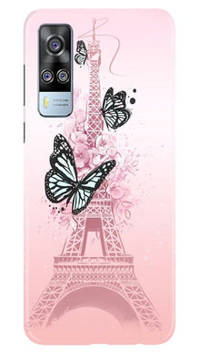Eiffel Tower Mobile Back Case for Vivo Y53s (Design - 211)