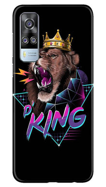 Lion King Mobile Back Case for Vivo Y53s (Design - 219)