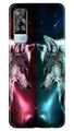 Wolf fight Case for Vivo Y31 (Design No. 221)