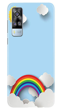 Rainbow Mobile Back Case for Vivo Y51 (Design - 225)