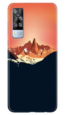 Mountains Mobile Back Case for Vivo Y51 (Design - 227)