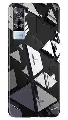 Modern Art Mobile Back Case for Vivo Y51 (Design - 230)