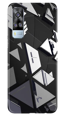 Modern Art Mobile Back Case for Vivo Y53s (Design - 230)