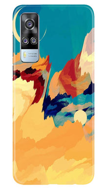 Modern Art Mobile Back Case for Vivo Y53s (Design - 236)