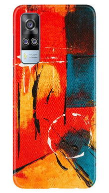 Modern Art Mobile Back Case for Vivo Y51 (Design - 239)