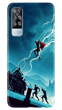 Thor Avengers Mobile Back Case for Vivo Y53s (Design - 243)
