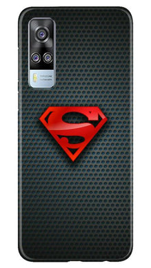 Superman Mobile Back Case for Vivo Y51 (Design - 247)